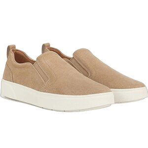 Vionic Kimmie Suede Women's Slip On Supportive Sneaker Shoes $130 in Sand